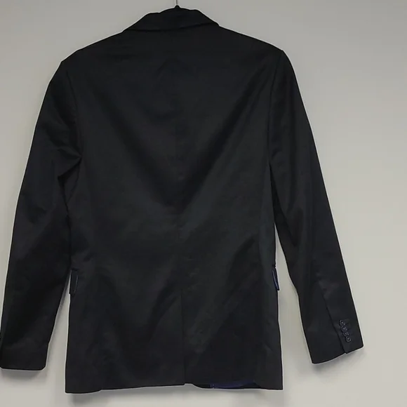 Express mens tuxedo Suit jacket black 36R - Picture 2 of 8